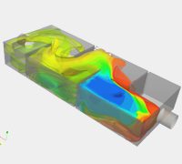 simulation of water purification system