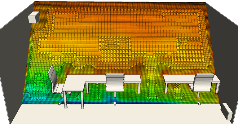 Air Conditioning in an Office Space