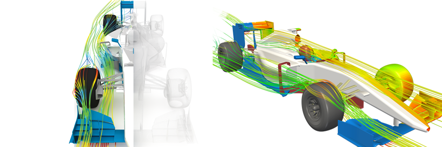 SimScale F1 aerodynamics workshop f1 car cfd simulation