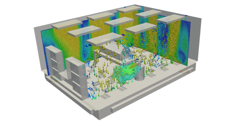 Ventilation Analysis for Contamination Control of a clean room CFD analysis