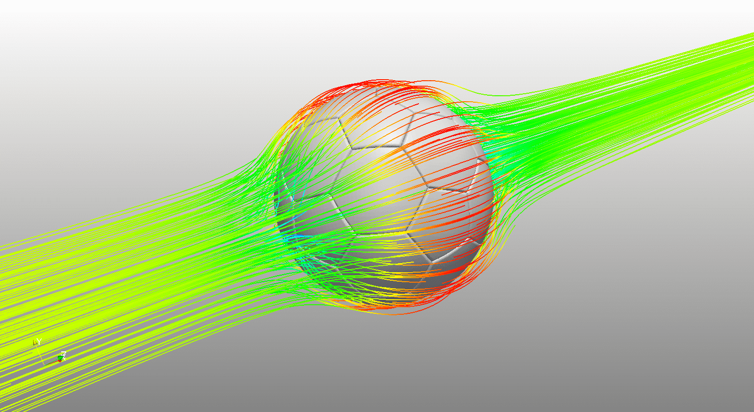 Football Aerodynamics Simulation with SimScale