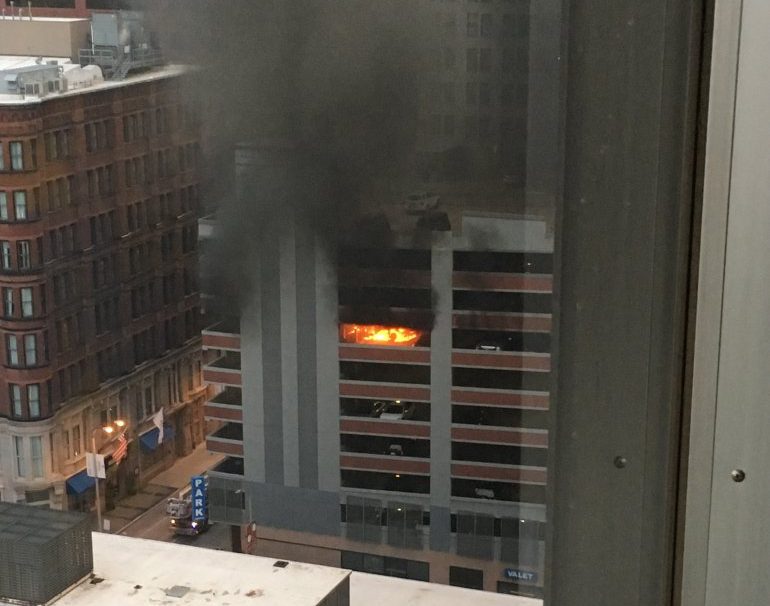 Fire Accident in St Louis - Fire and Smoke Propagation