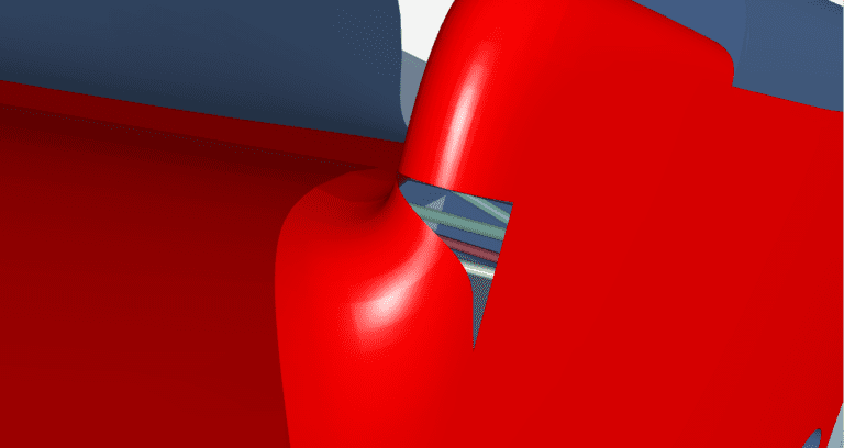 missing face geometry example