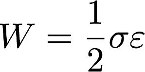 strain energy density
