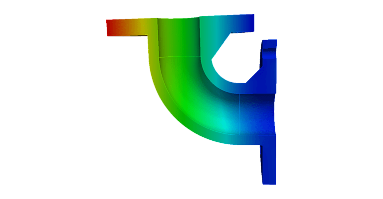 pipe elbow joint piping design simulations