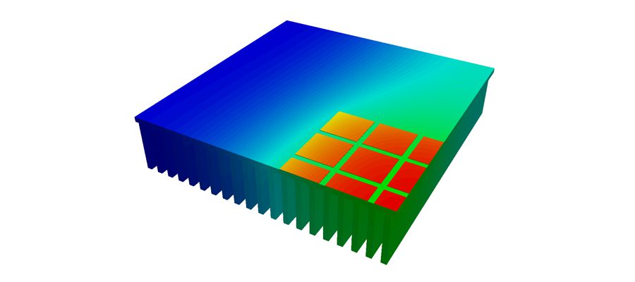 LED packages heat sink cooling performance assessment with thermal analysis