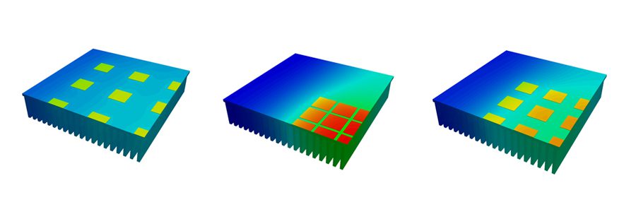 LED package heat sink cooling performance assessment with thermal analysis