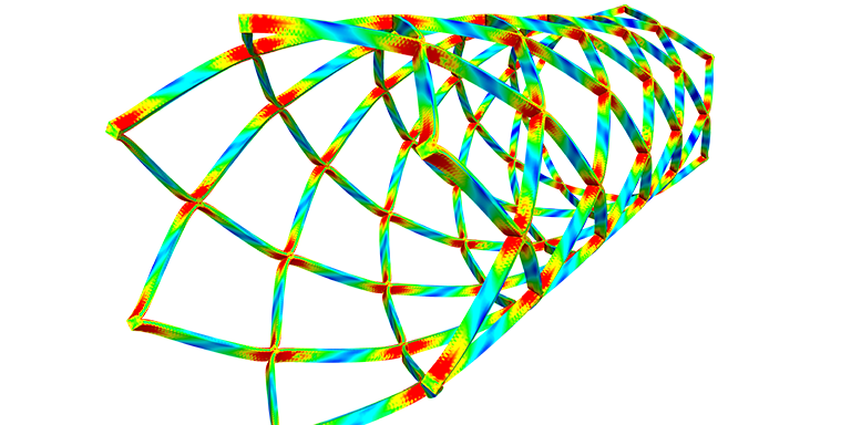 cardiovascular stent stress analysis with the SimScale FEM software