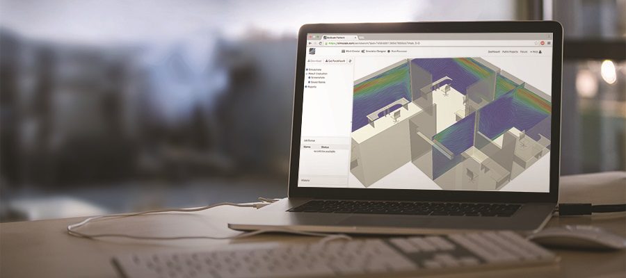 online cfd software for engineering simulation in the cloud