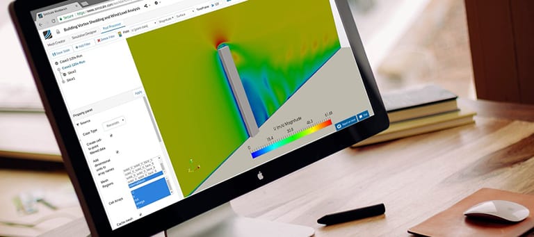 wind load calculation on building with cfd software