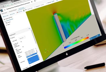 wind loads on buildings analysis with SimScale CFD