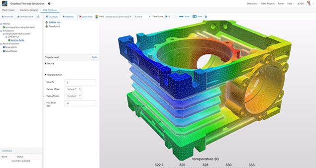 gear box thermal analysis