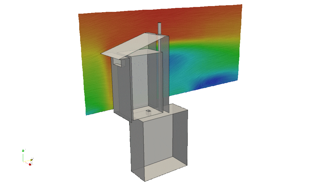 flow through a latrine