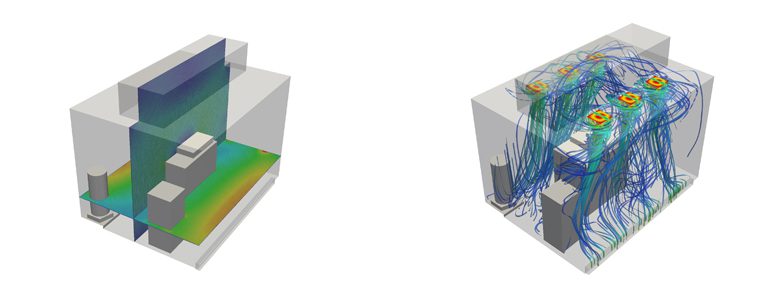 Results of the Electron Microscope Simulation