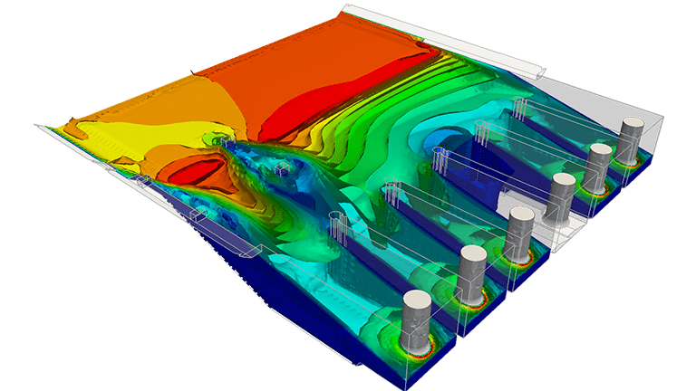 L&T CFD analysis of irrigation