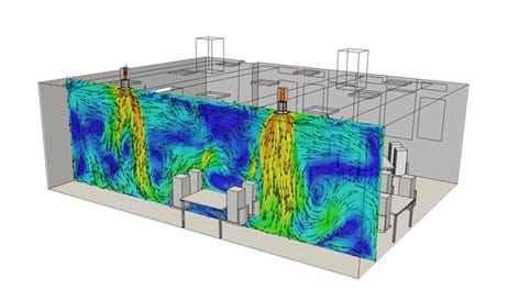 Air Conditioning Design Validation for Thermal Comfort with CFD