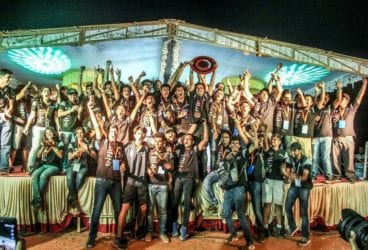 Orion Racing India team winning Formula Bharat for the third time