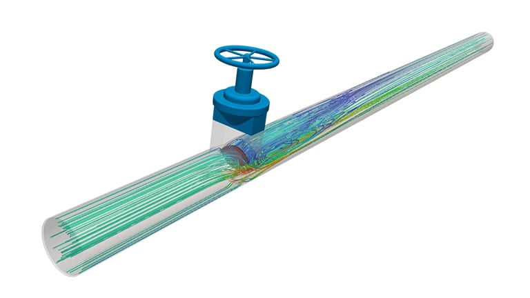 Fluid flow analysis of a gate valve carried out with SimScale, tips for engineering consultants