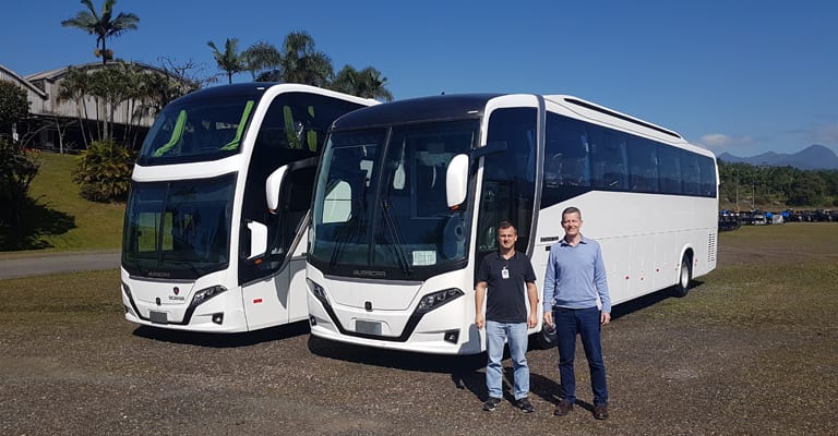 Hugo Kuhn (Product Development Engineer) and Fabio Luis Crema (Product Manager)