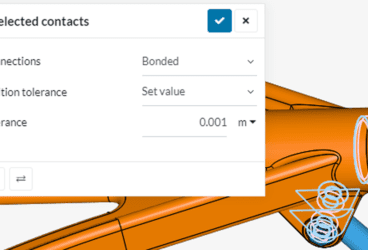 contact detection example with panel