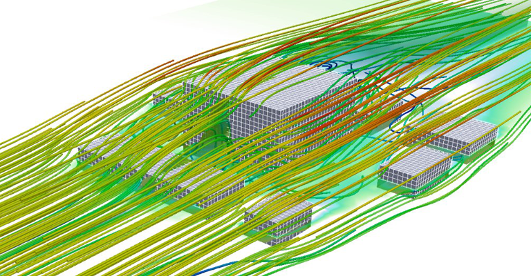 wind simulation, computational wind engineering