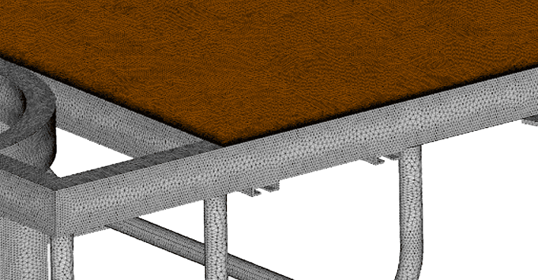 Second natural mode: radial expansion, FEA of a spindle by Carbomech with SimScale