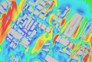 boston wind simulation