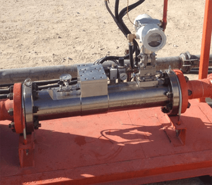 One of the devices being field tested