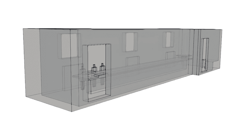 kitchen ventilation cad model