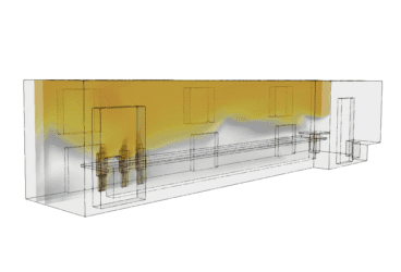 kitchen ventilation thermal comfort