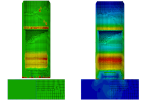 explotechnik case study piston FEA