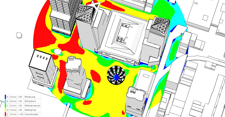 vessel nyc pedestrian wind comfort analysis