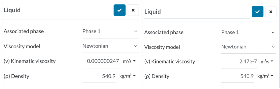 Scientific Notation for Value Inputs