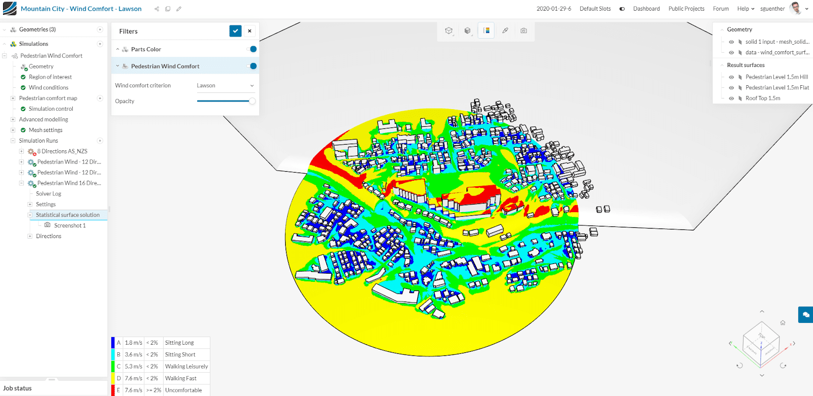 post processing interface update