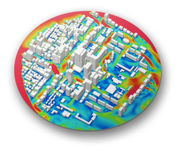 pedestrian wind comfort mean velocities