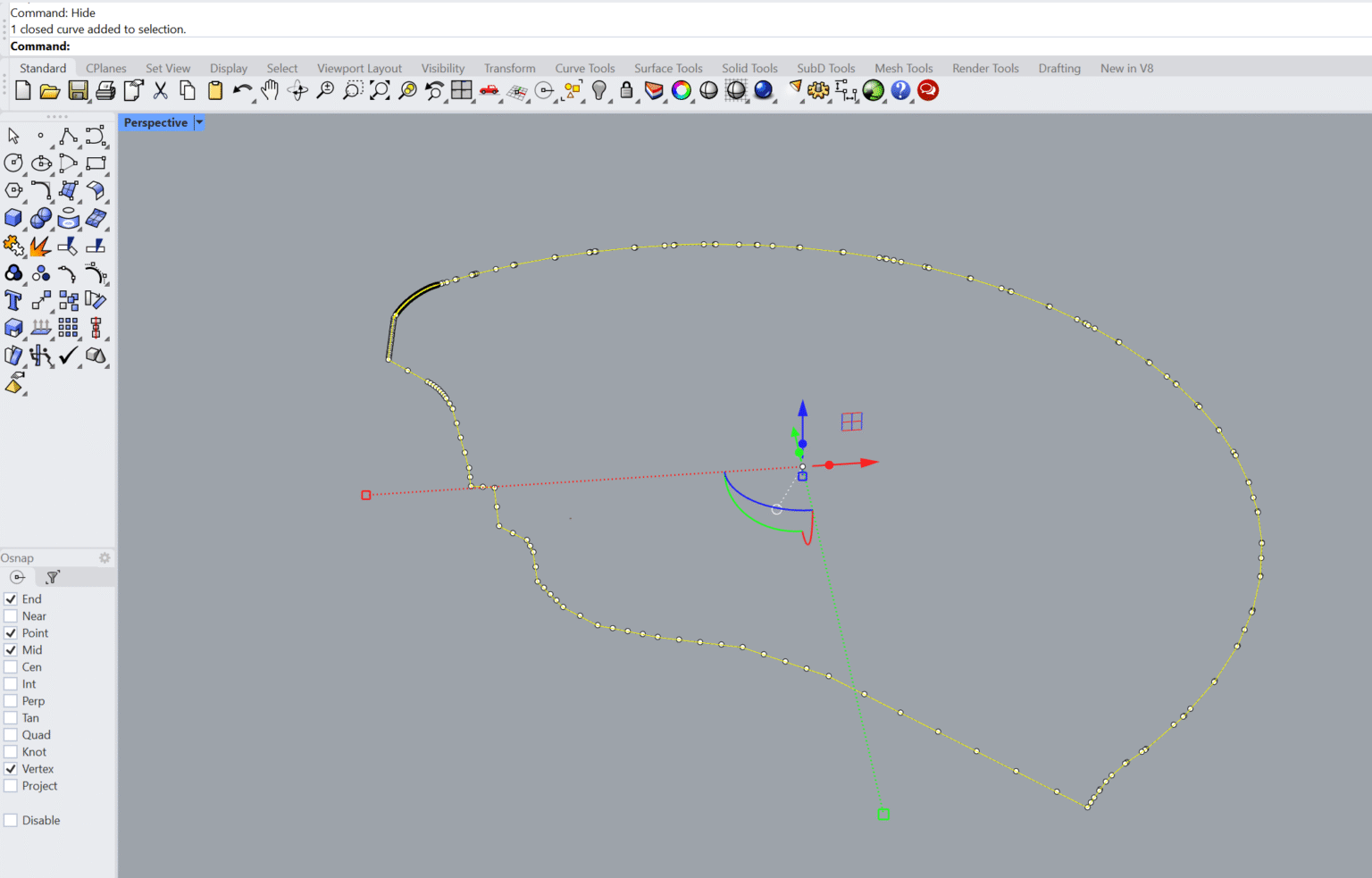 How to Extend and Clean a Terrain Model Using Rhino | SimScale
