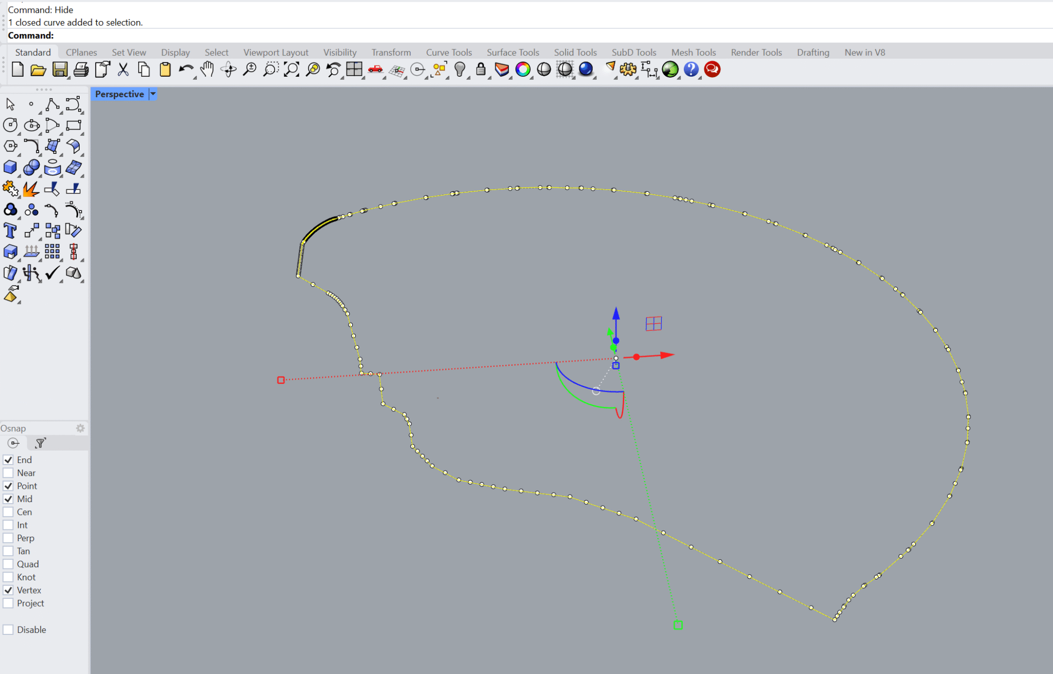 How to Extend and Clean a Terrain Model Using Rhino | SimScale