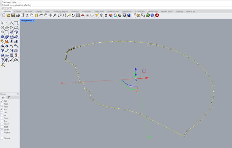 How to Extend and Clean a Terrain Model Using Rhino | SimScale