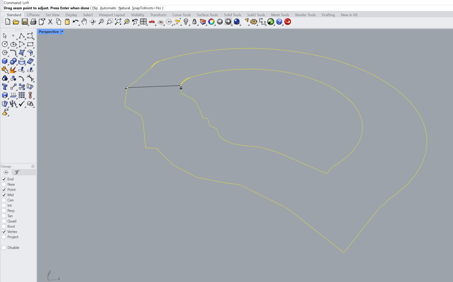How to Extend and Clean a Terrain Model Using Rhino | SimScale