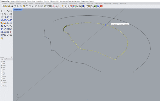 How to Extend and Clean a Terrain Model Using Rhino | SimScale