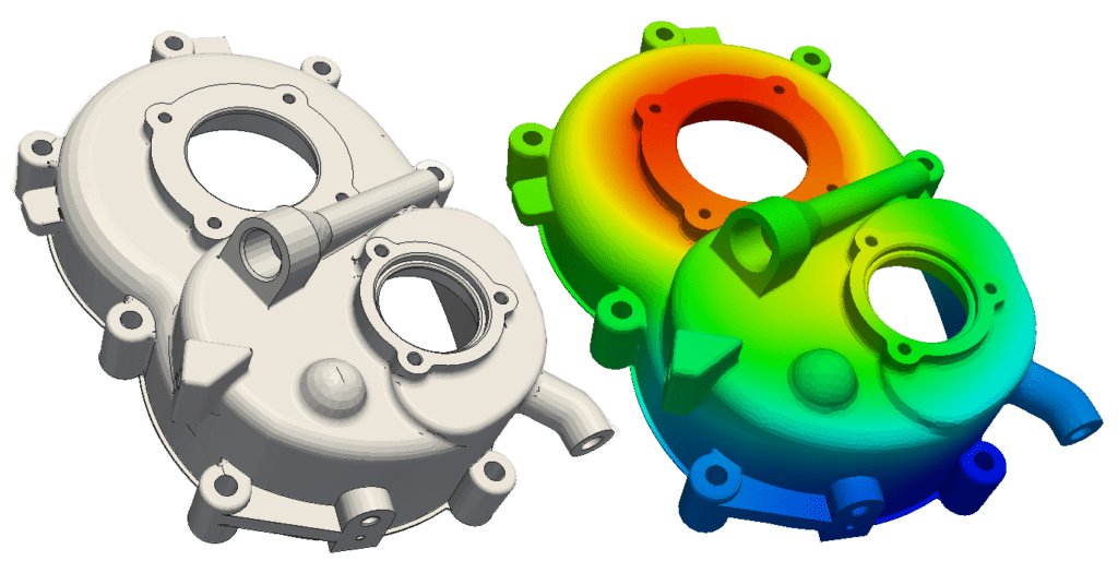 temperature field differential casing thermal simulation