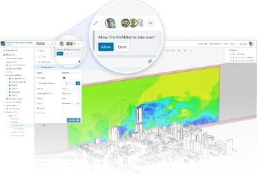 collaboration CAE SimScale