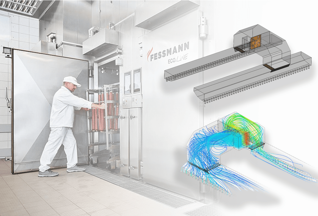 Fessmann validated their HVAC design with amazing accuracy using SimScale