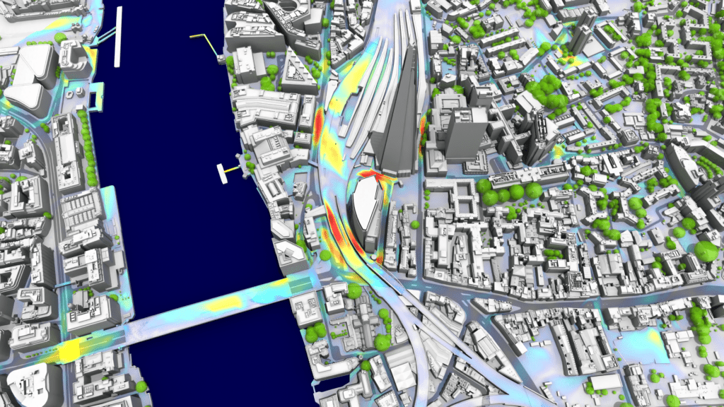 the shard in london, velocity plots, accucities
