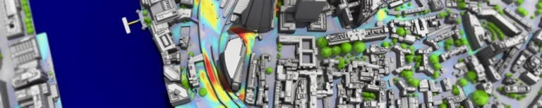 pedestrian wind comfort white paper banner