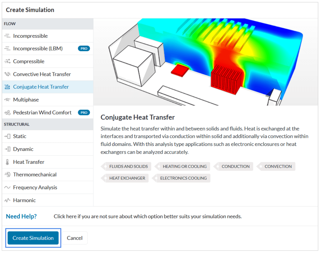 cloud-based CAE software, SimScale platform
