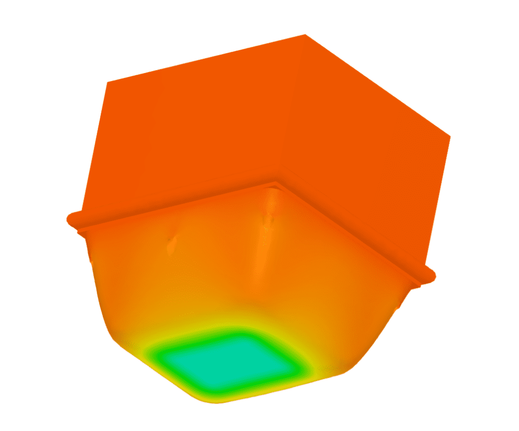 displacement impact attenuator
