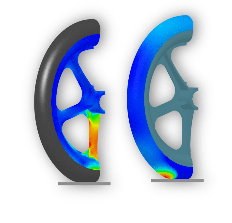 Tutorial: Nonlinear Structural Analysis of a Wheel | SimScale