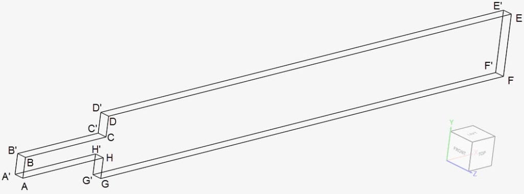 expansion channel 2d geometry