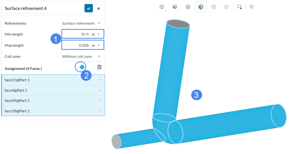 surface refinement of pipe